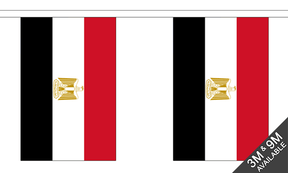 Flagmania Egypt Bunting, 9 metre bunting