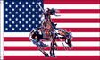 Flagmania USA End of the Trail 5ft x 3ft Polyester Flag