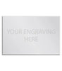 Personalised Self-Adhesive Trophy Plate Silver 165mm x 110mm