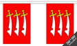 Flagmania Essex Bunting, 9 metre bunting