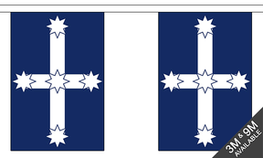 Flagmania Eureka Bunting, 9 metre bunting