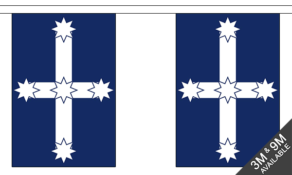 Flagmania Eureka Bunting, 9 metre bunting