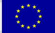 Flagmania European Union (EU) 3ft x 2ft Nylon Flag on white background