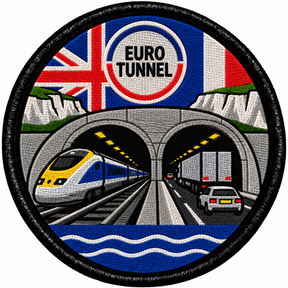 Eurotunnel 80mm Embroidered Patch
