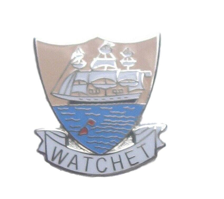 Watchet In West Somerset Quality Enamel Lapel Pin Badge image 0