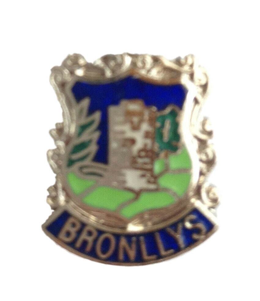 Bronllys Wales Quality Enamel Lapel Pin Badge image 0