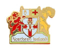 Northern Ireland Crest Quality Enamel Lapel Pin Badge T963 image 0