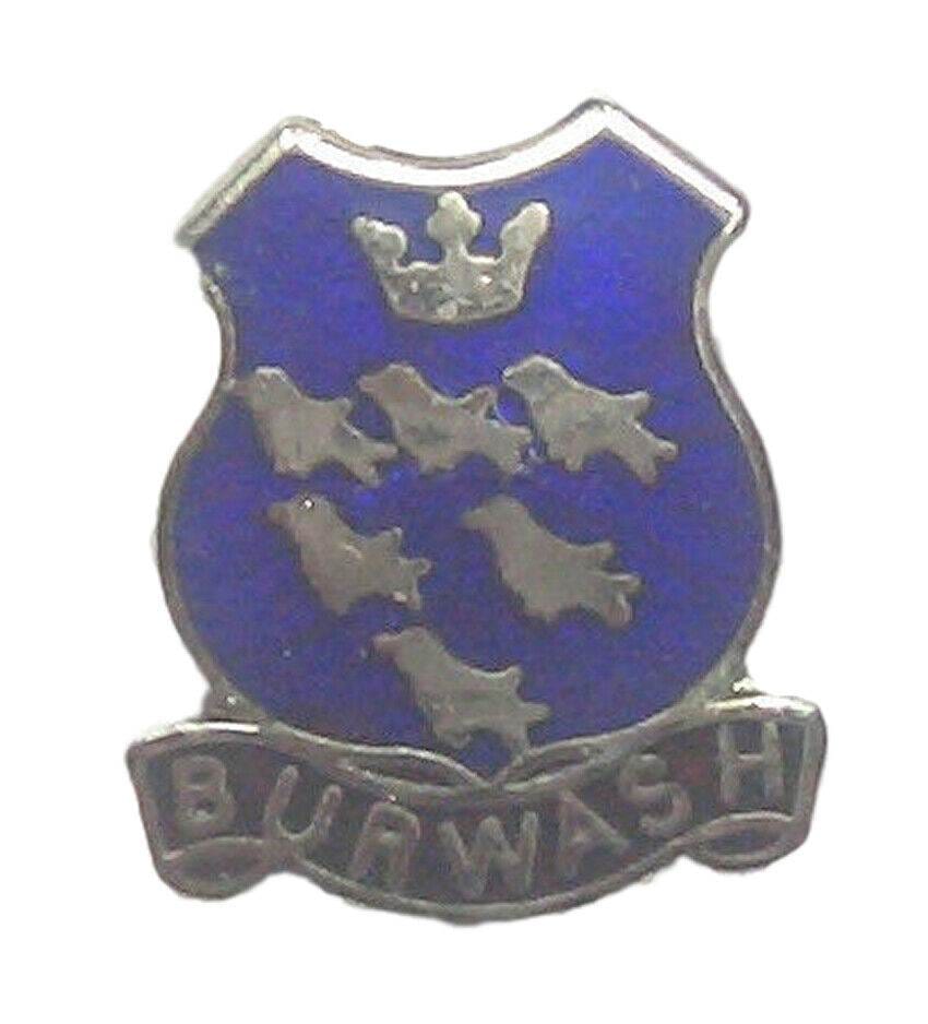 Burwash UK Quality Enamel Lapel Pin Badge image 0