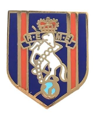 Royal Electrical and Mechanical Engineers REME Military Enamel Lapel Pin Badge image 0