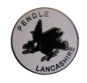 Pendle Lancashire (Witch) Quality Enamel Lapel Pin Badge image 0