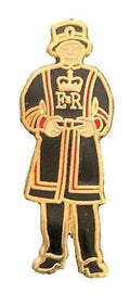 Queen's Body Guard of the Yeomen of the Guard Quality enamel pin badge T1061 image 0