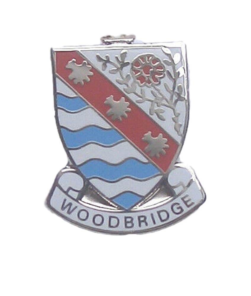 Woodbridge Quality Enamel Lapel Pin Badge image 0