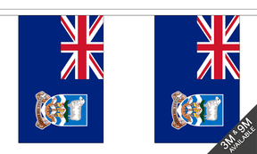 Flagmania Falkland Islands Bunting, 9 metre bunting