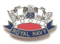 Royal Navy Crown - MOD Military Approved Royal Navy Enamel Pin Badge image 0