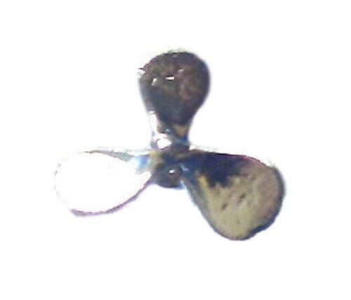 Propeller Gilt Plated Lapel Pin Badge image 0