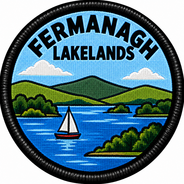 Fermanagh Lakelands 80mm Embroidered Patch