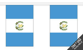 Flagmania Guatemala Bunting, 9 metre bunting