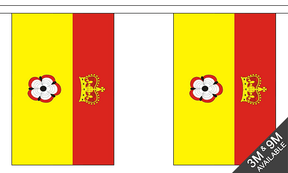 Flagmania Hampshire Old Bunting, 9 metre bunting