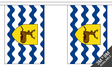 Hertfordshire 3 metre bunting, 10 flags - Flagmania