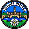 Huddersfield Yorkshire Bridge Landmark White Rose 80mm Embroidered Patch