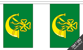 Flagmania Huntingdonshire Bunting, 9 metre bunting
