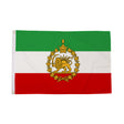 Flagmania Iran (Lion and Sun) 3ft x 2ft Polyester Flag on white background