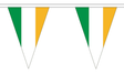Ireland Triangle 12 metre bunting by Flagmania