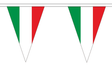Flagmania Italy Triangle Bunting 20 metre bunting