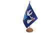 Flagmania Its a Boy wooden hand flags, 9x6 inch, pack of 12, no bases