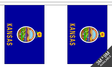Flagmania Kansas Bunting, 9 metre bunting