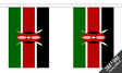 Flagmania Kenya Bunting, 9 metre bunting