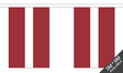 Flagmania Latvia Bunting, 9 metre bunting