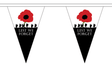 Flagmania Lest We Forget (Army) 5 metre bunting