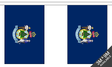 Maine 3 metre bunting, 10 flags - Flagmania