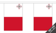 Malta 3 metre bunting, 10 flags - Flagmania