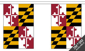Flagmania Maryland Bunting, 9 metre bunting