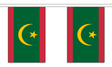 Flagmania Mauritania New Bunting, 9 metre bunting