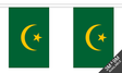 Flagmania Mauritania Old Bunting, 9 metre bunting