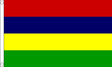 Flagmania Mauritius 8ft x 5ft polyester flag