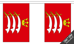 Flagmania Middlesex Bunting, 9 metre bunting