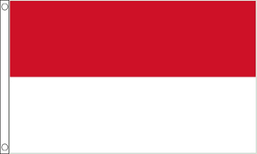 Flagmania Monaco 8ft x 5ft polyester flag