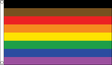 Flagmania More Colour More Pride 8ft x 5ft polyester flag