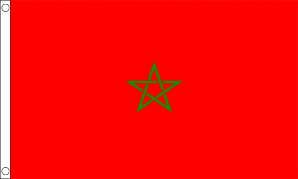 Flagmania Morocco 8ft x 5ft polyester flag