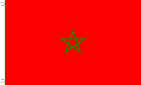 Flagmania Morocco 8ft x 5ft polyester flag