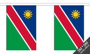 Namibia 3 metre bunting, 10 flags - Flagmania