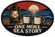 One More Sea Story embroidered patch design preview - 110mm
