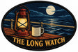 The Long Watch embroidered patch design preview - 110mm