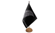Flagmania New Zealand Fern wooden hand flags, 9x6 inch, pack of 12, no bases