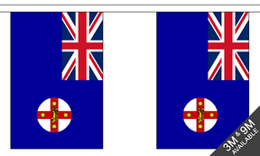 Flagmania New South Wales Bunting, 9 metre bunting