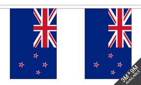 Flagmania New Zealand Bunting, 9 metre bunting